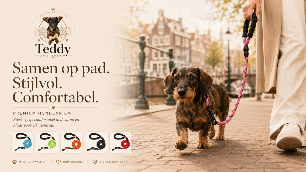 Teddy Amsterdam Hondenriem